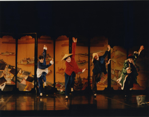 Blau Marí. L'Espai, 22 desembre 1996. © Josep Aznar. MAE. Institut del Teatre