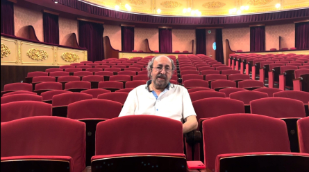Imatge d'Albert Rossich del video presentació del llibre