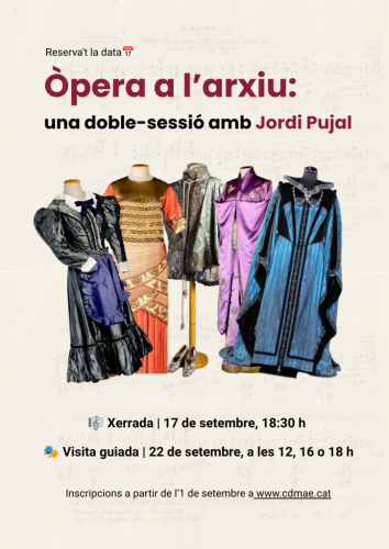 Òpera a l'arxiu del MAE