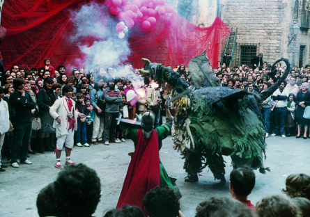 Drac carrer Fira Tàrrega