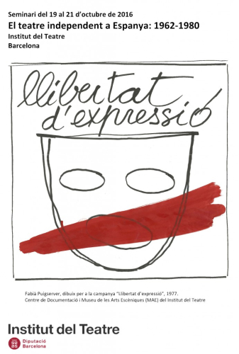 Seminari "El teatre independent a Espanya", 2016