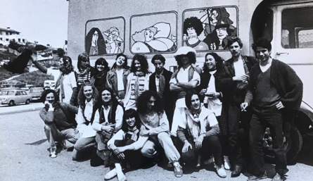 Gira de Comediants any 1980. Fotografia: Kim Manresa