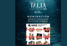 El MAE ha estat nominat en la categoria categoria d’Estudis i divulgació en les arts escèniques