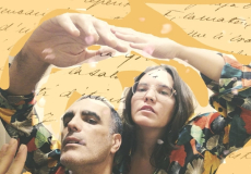 Portada del disc d'Ismael Dueñas i Abril Sanglas, Lo cant dels mesos