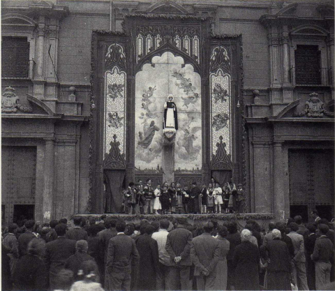 II. Miracles Sant Vicent-Altar Sant Vicent-ca 1945-Fotógrafo Peydró-p 106.jpg